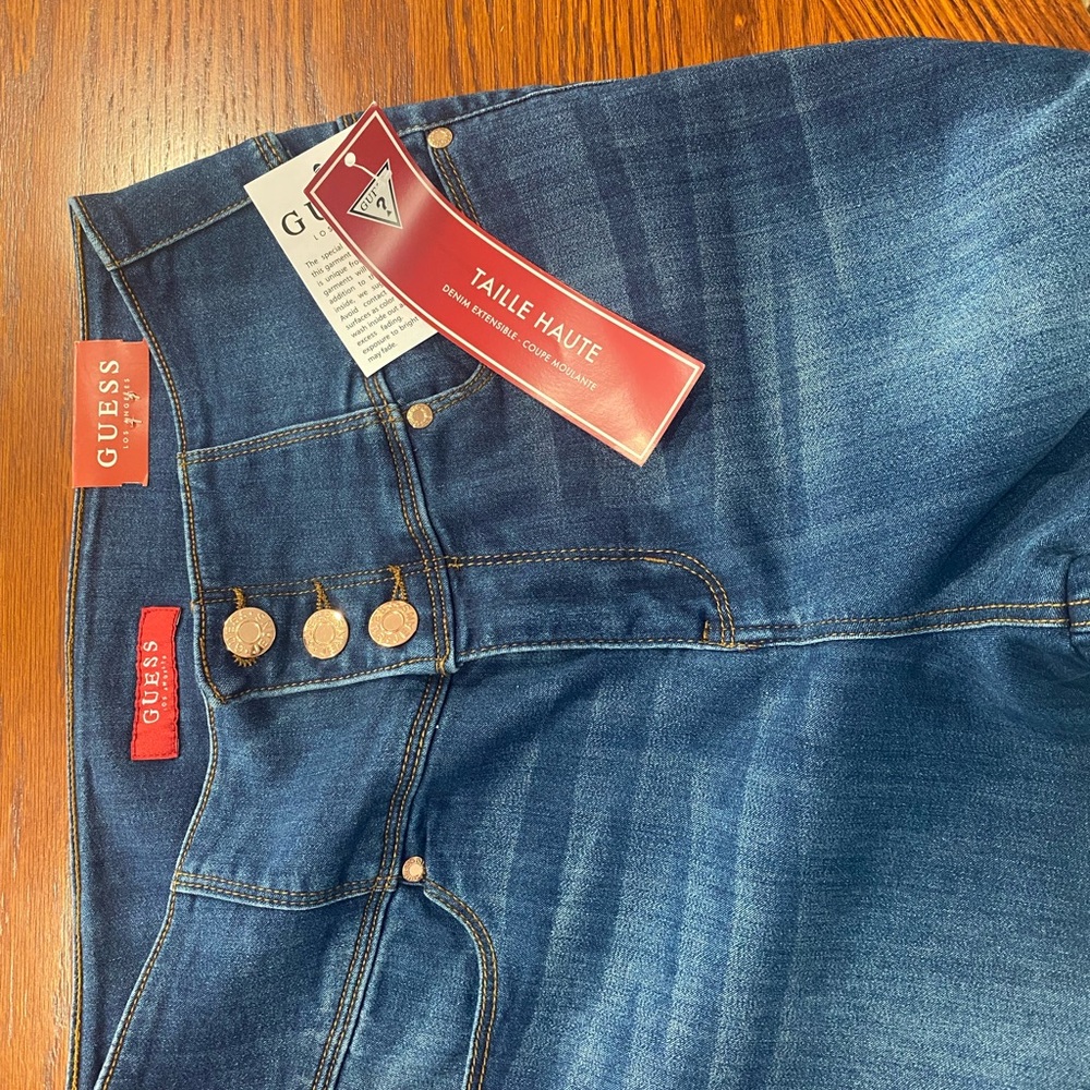 GUESS Los Angeles Bling Women’s Blue Skinny Jeans, Size 29